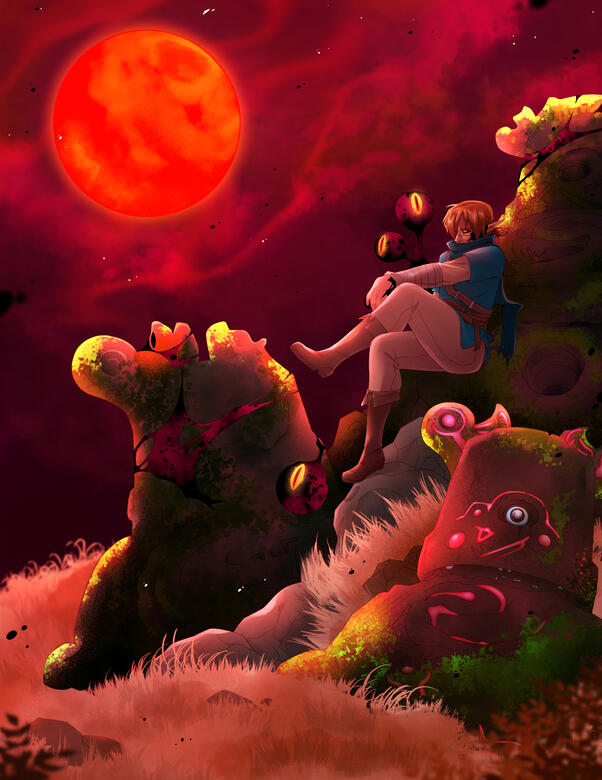 "By the Light of the Blood Moon"