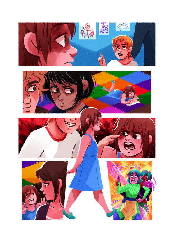 Pixie Promise Page 5 (As Featured in 'What is a Fairy?' anthology series, 2026)