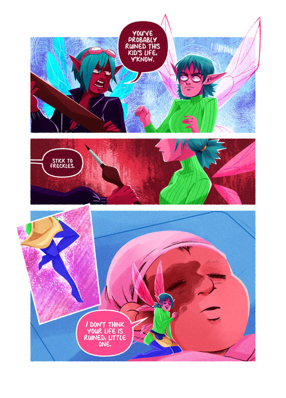 Pixie Promise Page 3 (As Featured in 'What is a Fairy?' anthology series, 2026)