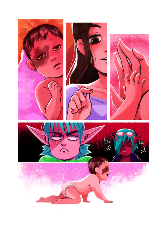 Pixie Promise Page 4 (As Featured in 'What is a Fairy?' anthology series, 2026)